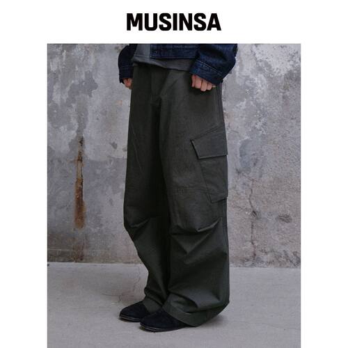 DIVEIN VERN 工装裤 V2 (CHARCOAL) MUSINSA韩国官网直邮进口