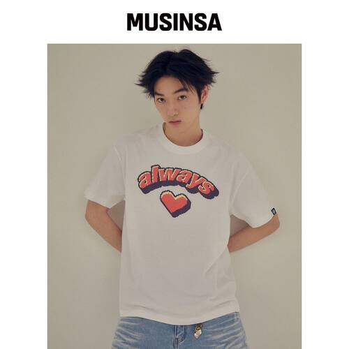 VISION STREETWEAR VSW Always Love T恤 白色韩国官网直邮进口