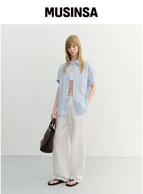 DUNST SUMMER STRING PANTS_UDPA6B221_象牙色韩国官网直邮进口
