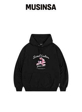 DYSFUNCT SWEET BUSTER RABBIT 连帽卫衣（黑色韩国官网直邮进口