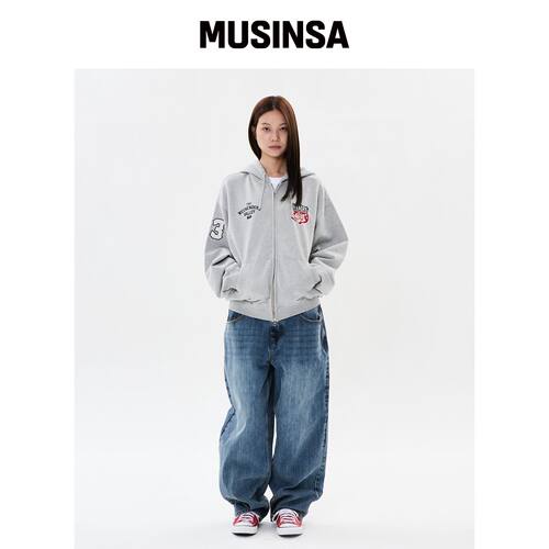 WKNDRS SLUB DENIM 牛仔裤 (DENIM) MUSINSA韩国官网直邮进口