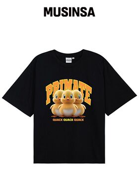 PRIMATE QUACK 宽松版短袖T恤 10种颜色韩国官网直邮进口