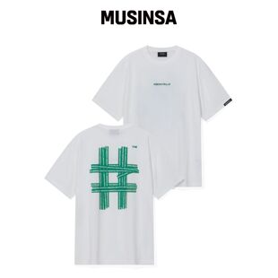 BEENTRILL illou TAG T恤（绿色） MUSINSA韩国官网直邮进口