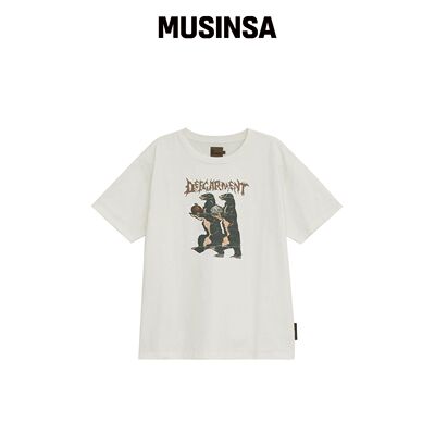 DEFGARMENTS LOUGH BEAR T恤 [象牙色]韩国官网直邮进口