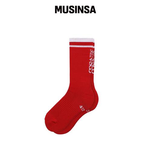 MENASOO RUNNING CREW FLOGGER FIT SOCKS_LONG_韩国官网直邮进口
