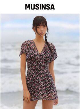RENOMASWIM 女性透视线圈杯单基尼黑色 RN-LS2F5韩国官网直邮进口