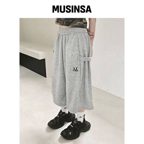MUCENT SAAI SIDE BUTTON 半包热裤子男女通用（韩国官网直邮进口