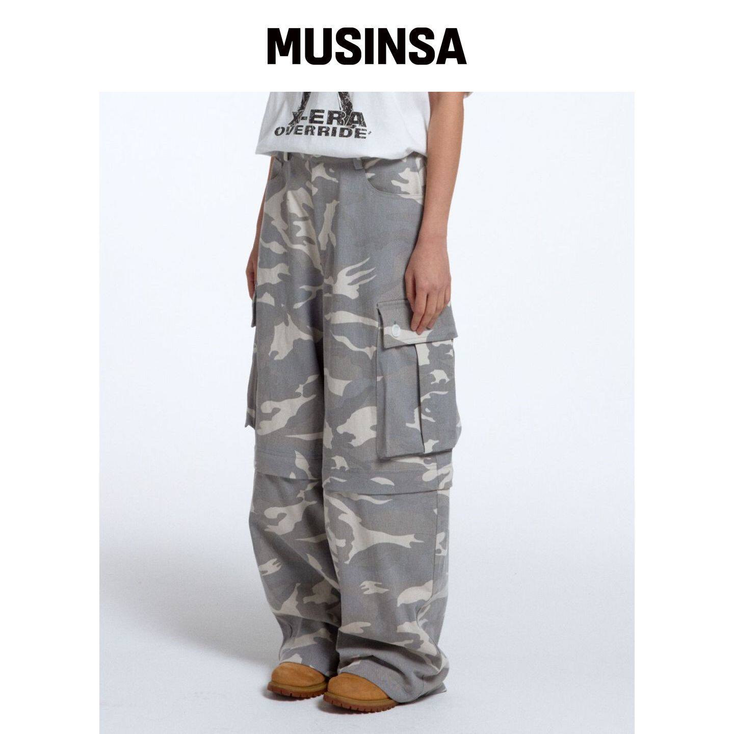 CONY CONY CAMO 双面工装裤 / 打火机 MUSINSA韩国官网直邮进口