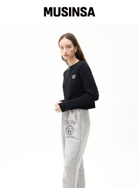 LARTIGENT LK NEWYORK 灰色慢跑裤韩国官网直邮进口