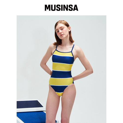 DELIGHTPOOL Varsity Stripe - Ace Yellow MUSI韩国官网直邮进口