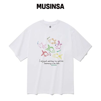 RADINEO UNDERWATER 短袖T恤 白色 MUSINSA韩国官网直邮进口