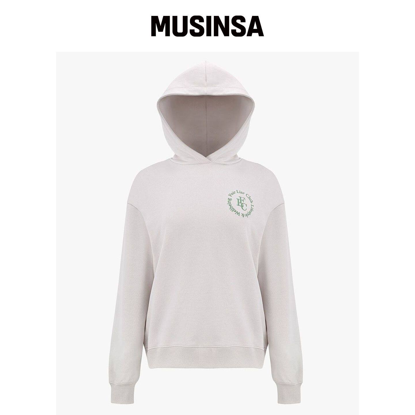 FAIRLIAR CLUB FLC Lifestyle Hoodie_BEIGE MUS韩国官网直邮进口图片