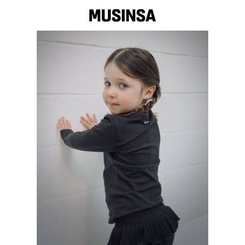 ROANJANE 舒适T恤（黑色） MUSINSA韩国直邮官方正品