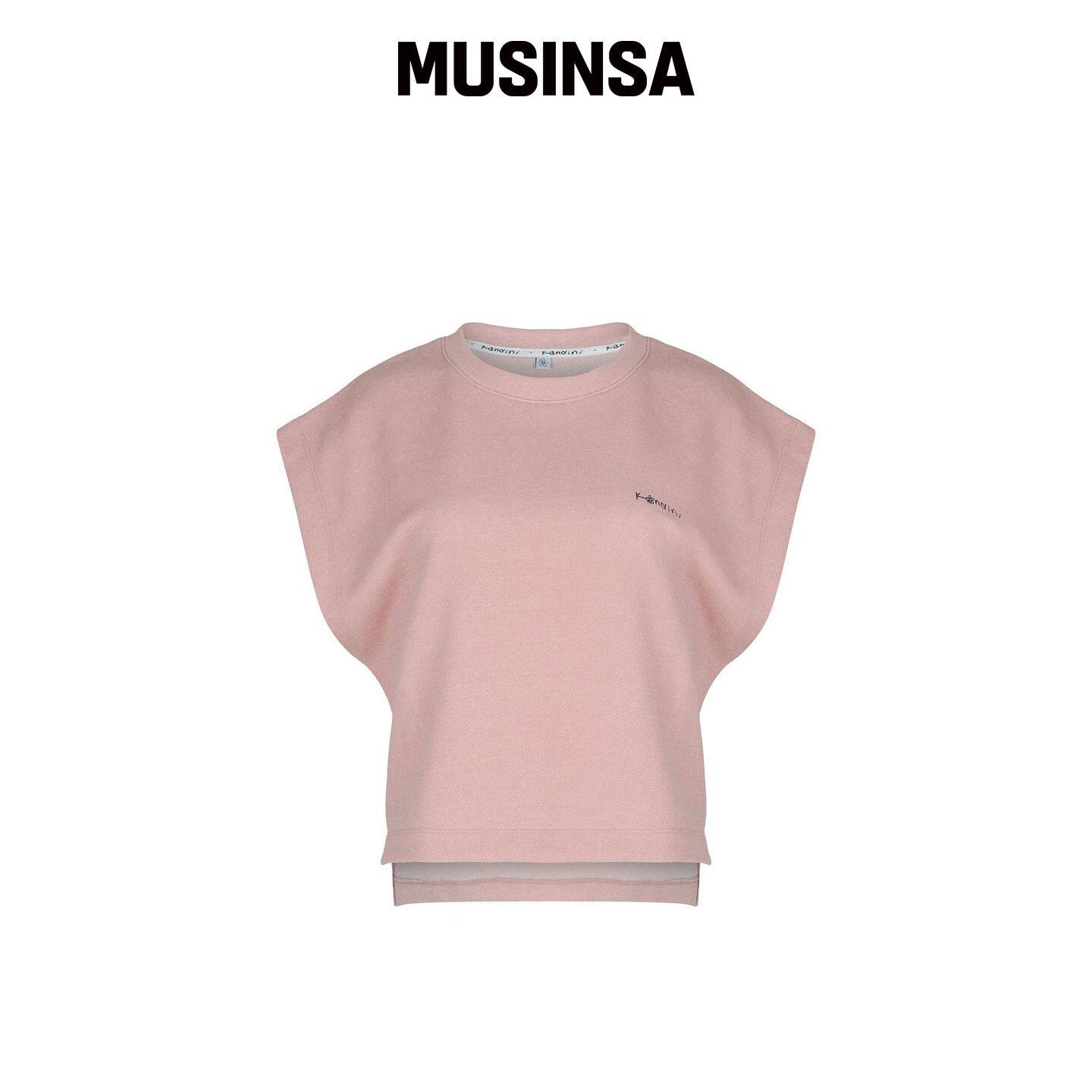 KANDINI 浅粉色PINK PIG无袖T恤 MUSINSA韩国官网直邮进口