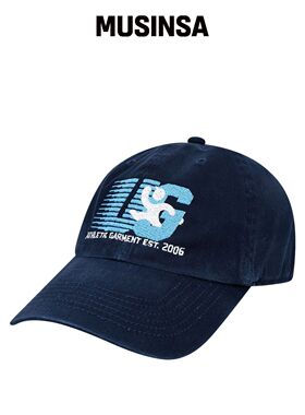 UNIVERSE GARMENT UG 跑步 LOGO 棒球帽_海军蓝 韩国官网直邮进口
