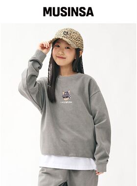 LIFEWORK KIDS 儿童) 服装染色耳机运动衬衫韩国官网直邮进口