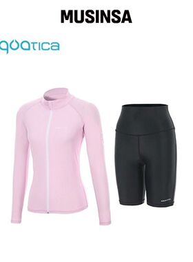 AQUATICA 女性拉链衫AQAWJP23003+半打底裤BK套韩国官网直邮进口