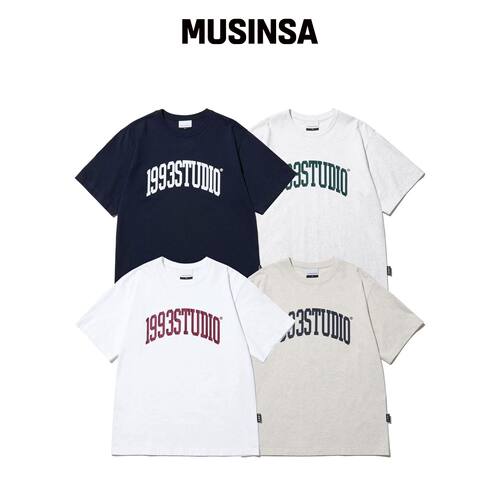 1993STUDIO [2PACK] 正版拱形logo T恤 MUSINSA韩国直邮官方正品
