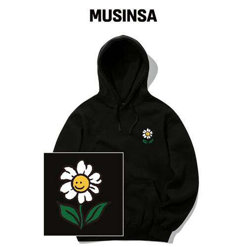 TRIPSHION SINGLE FLOWER LOGO 连帽卫衣 - VLAC韩国官网直邮进口