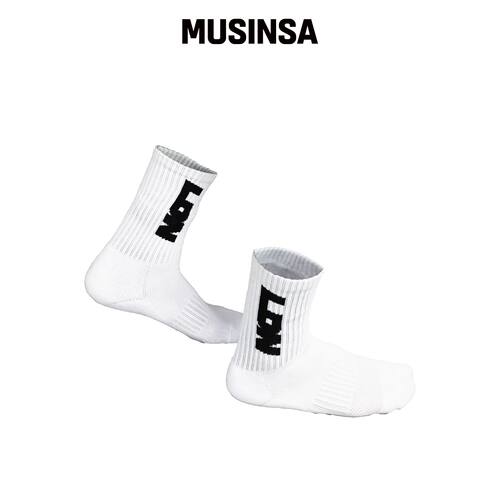 LEADEN LDN LOGO 男士活动及膝袜 FREE MUSINSA韩国直邮官方正品