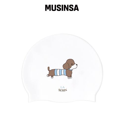 LASERIN DAKS WHITE 游泳帽 MUSINSA韩国官网直邮进口