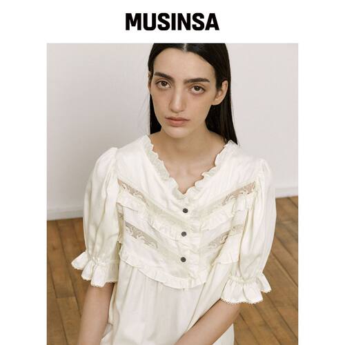 JO'S LOUNGE 经典棉短袖连衣裙 003 MUSINSA韩国直邮官方正品