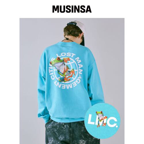LMC FROG 卫衣 薄荷色 MUSINSA韩国官网直邮进口