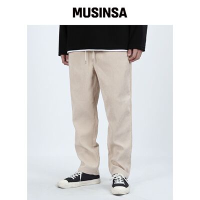 VERYVAIN CORDUROY NAPPING PANTS（奶油色） MU韩国官网直邮进口