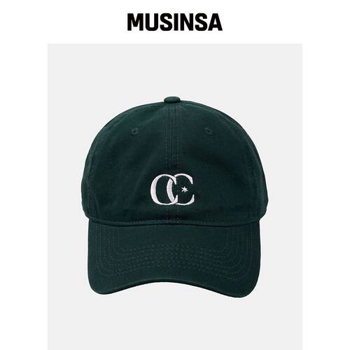 COSO CC标志logo棒球帽（绿色）韩国官网直邮进口MUSINSA