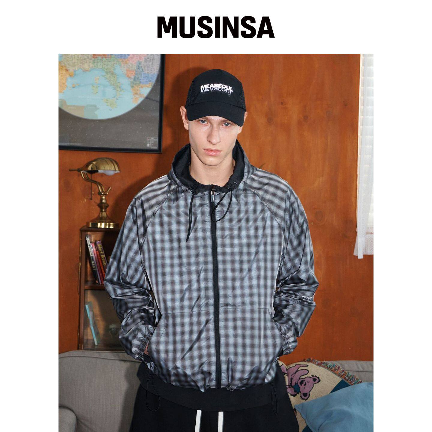 MEA 可逆风衣 [深灰色] MUSINSA韩国官网直邮进口