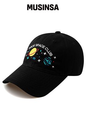WICK SPACE CLUB 水洗帽-黑色韩国官网直邮进口MUSINSA