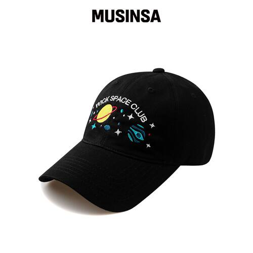 WICK SPACE CLUB 水洗帽-黑色韩国官网直邮进口MUSINSA