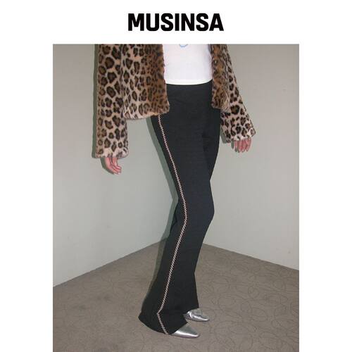 SEASEE Bort Pants, Black MUSINSA韩国官网直邮进口