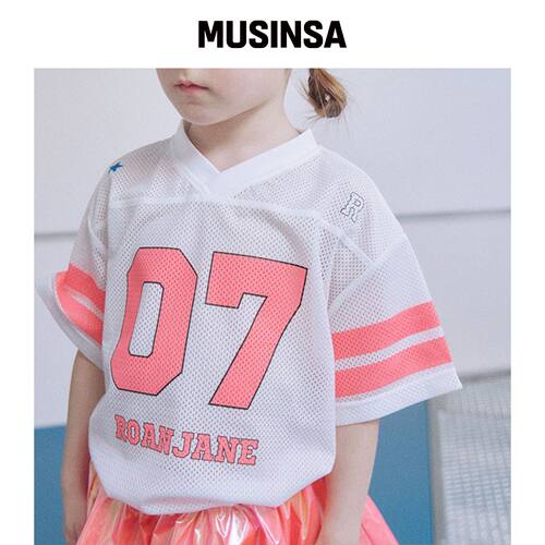 ROANJANE (网眼)水果T恤（WHITE） MUSINSA韩国官网直邮进口