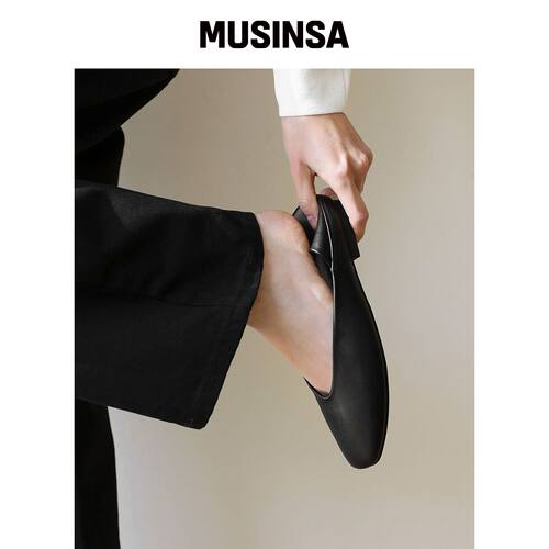 SAPPUN POENZ 巴布什平底鞋 (1cm) MUSINSA韩国官网直邮进口