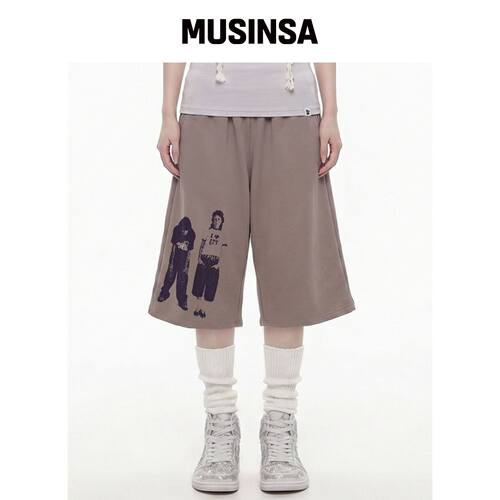 GRAVER [UNISEX]STAR 3 百慕大短裤_COCOA MUSIN韩国官网直邮进口