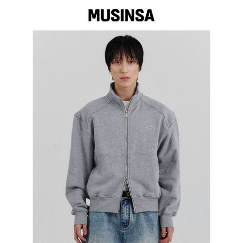 FORCESENSITIVE FORCE SHOULDER ZIP-UP (GR) MU韩国官网直邮进口