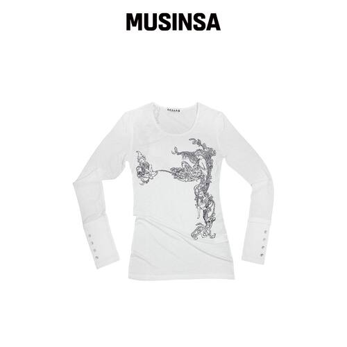 EESSAY SHEER MUSE 上衣 - 类型 1 MUSINSA韩国官网直邮进口