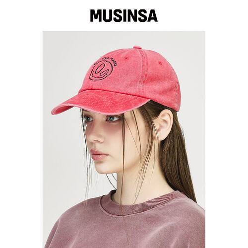 THE GREATEST Mark Ballcap 红色韩国官网直邮进口MUSINSA