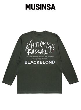BLACKBLOND 比比迪长袖T恤（卡其色）韩国官网直邮进口