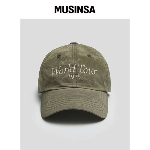 MMIC WORLD TOUR CAP (卡其色)韩国官网直邮进口