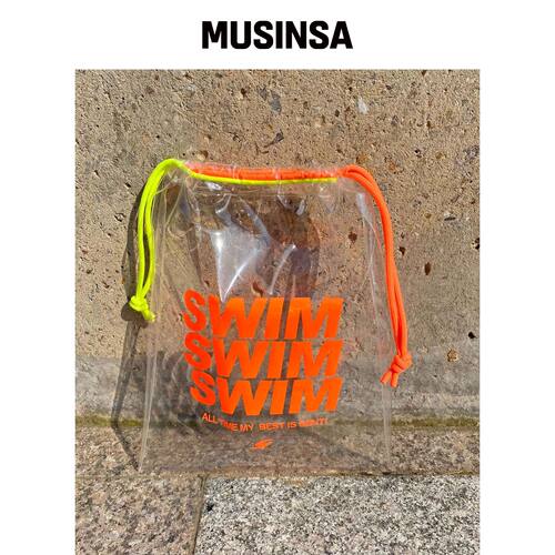 SENTI SENTI NEON GELLY BAG ORANGE MUSINSA韩国官网直邮进口
