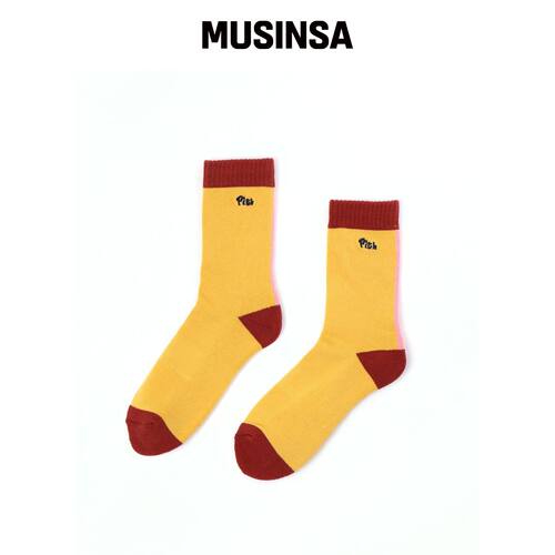 PITHSPORTS Pith Mustard 袜子 MUSINSA韩国官网直邮进口