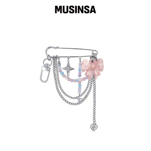 VVV PRINCESS Ribbon 安全别针 key戒指韩国官网直邮进口MUSINSA