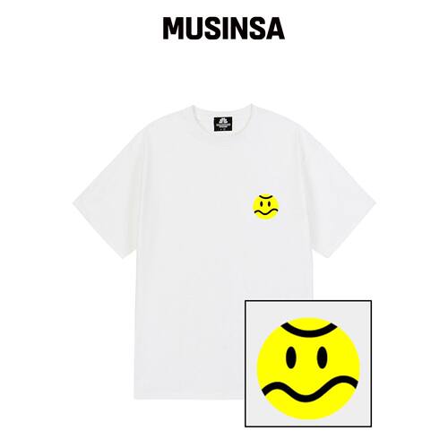 TRIPSHION TENNIS BALL LOGO T恤 - WHITE韩国官网直邮进口