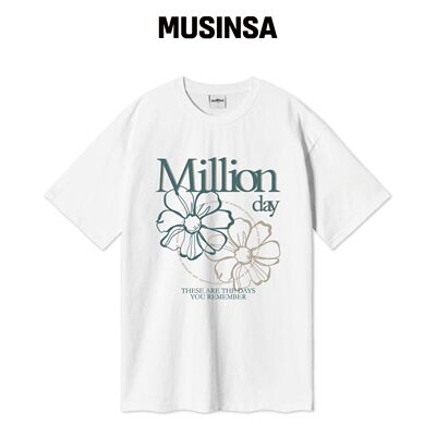 MILLION DAY MILLION BLOSSOM T恤韩国官网直邮进口MUSINSA