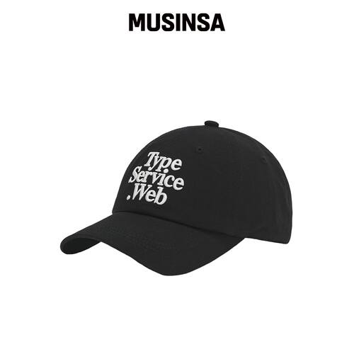 TYPESERVICE Typeservice 网帽 [黑色] MUSINSA韩国官网直邮进口