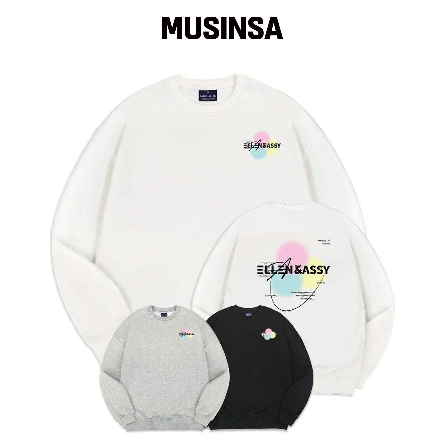 ELLENASSY 棉花糖背带裤运动衬衫韩国官网直邮进口MUSINSA