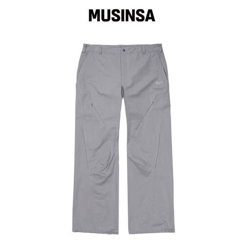 HYUNFIT REFLECTIVE TRACK PANTS-[GRAY]韩国官网直邮进口MUSINSA