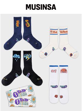ODDSOCKS [2PACK] COOLMAX跑步短袜B 4种任选2 -韩国官网直邮进口